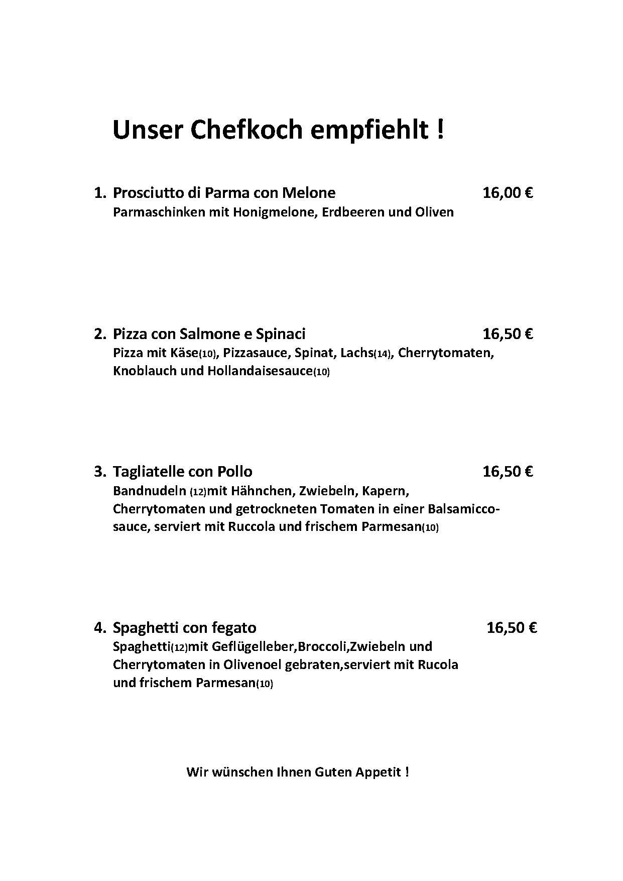 Unser Chefkoch empfiehlt Juni 2025